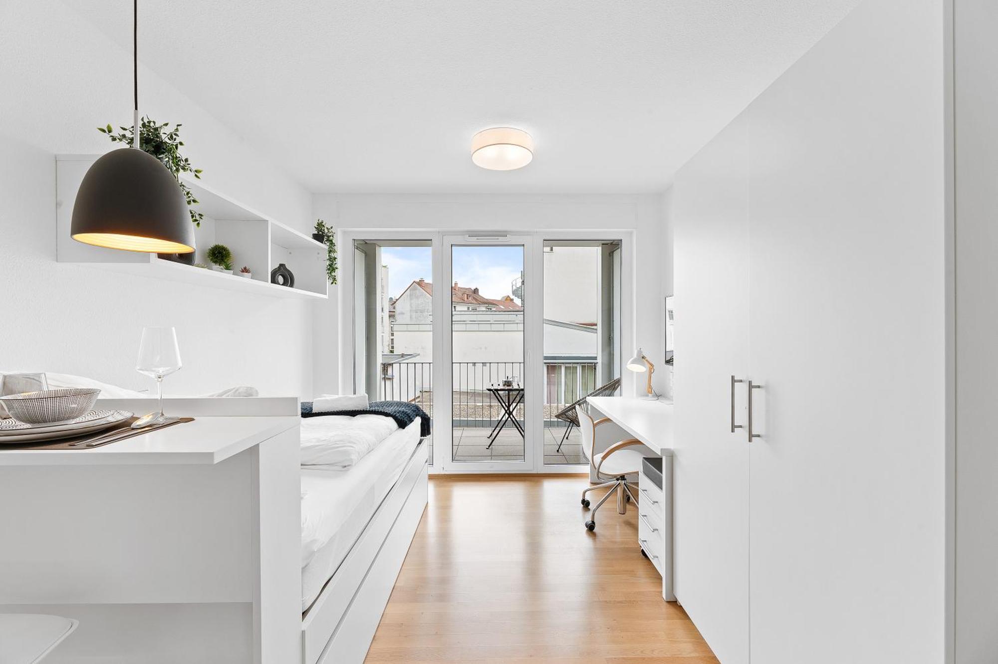 Modern, Zentral, Homeoffice, Netflix Apartment *