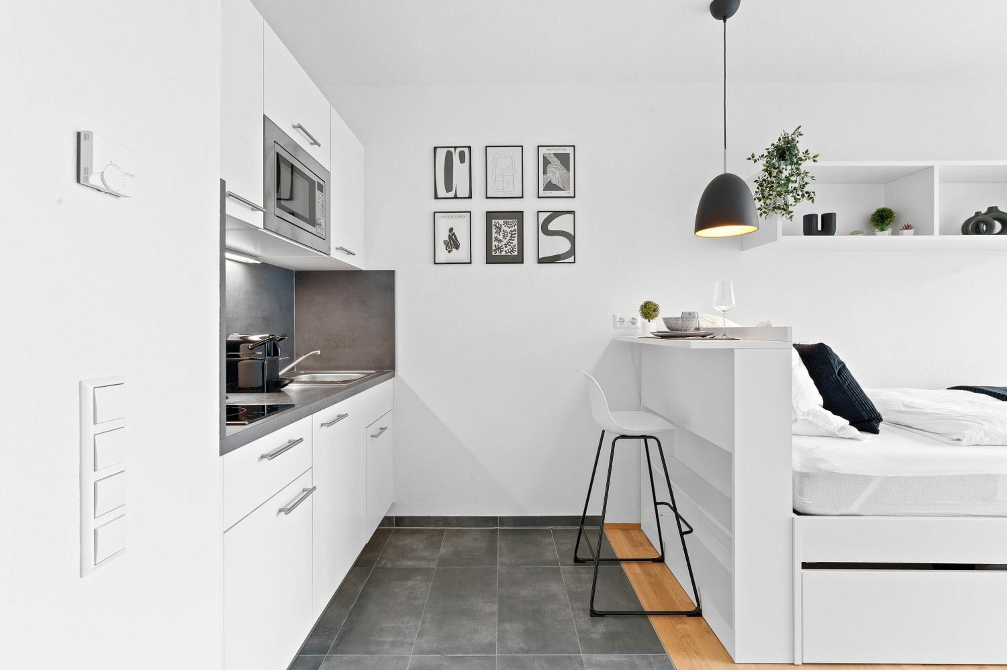 Apartment Modern, Zentral, Homeoffice, Netflix